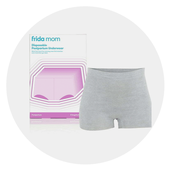 Image of Frida Mom Disposable Postpartum Underwear (Boyshort)
