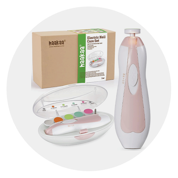 Image of haakaa Baby Electric Nail Care Set 