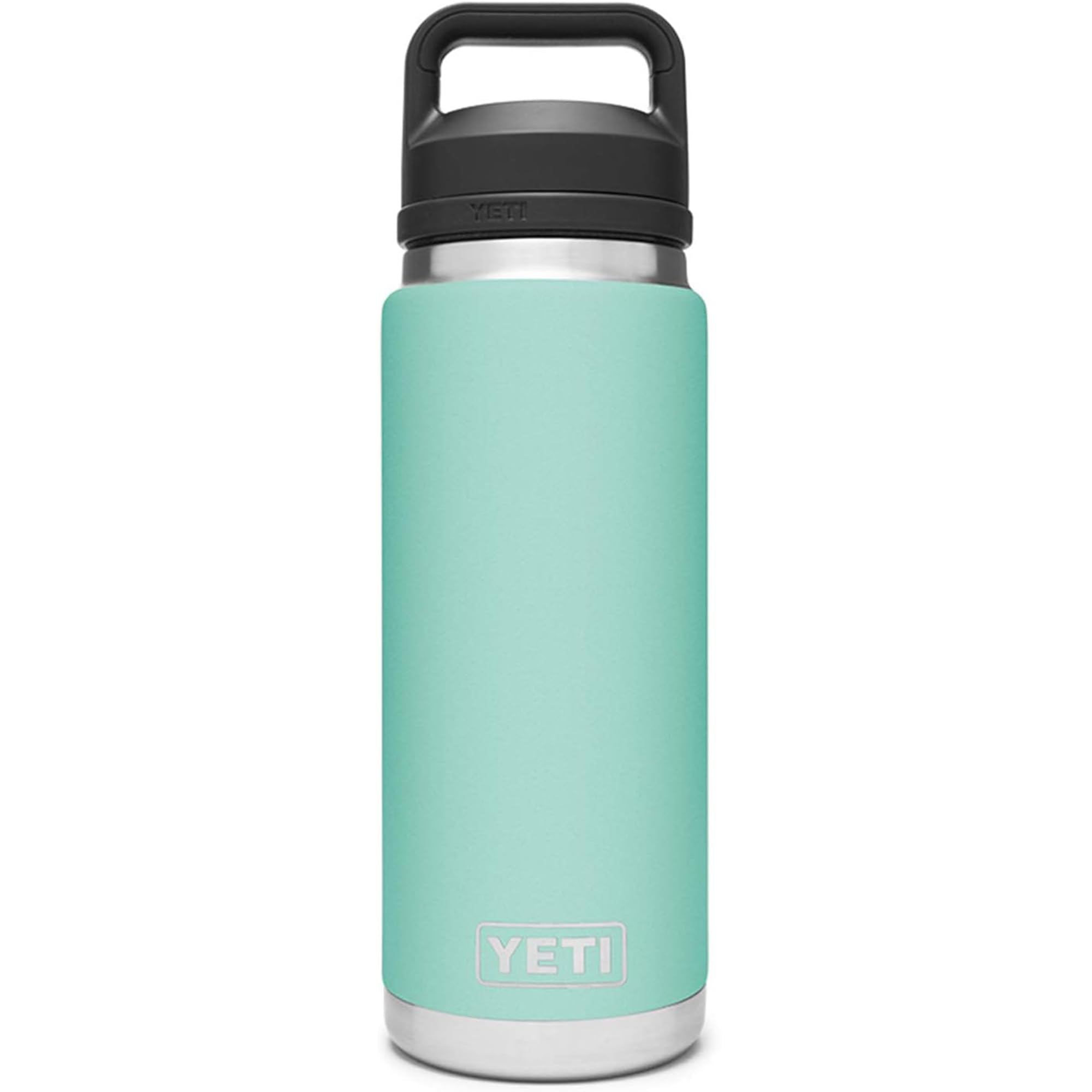 YETI Rambler 26 oz Bottle, Vacuum Insulated, Stainless Steel with Chug Cap, Seafoam image